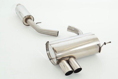 FRIEDRICH Sportauspuff / Anlage 63,5mm Edelstahl für: BMW E81,E87 / 116i, 118i, 120i  / 85-125 kW | Endrohr-Typen: alle