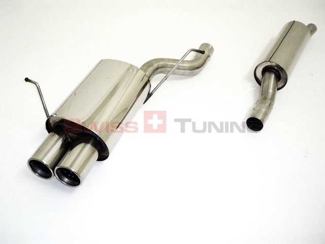 FRIEDRICH Sportauspuff / Anlage 63,5mm Edelstahl für: BMW E46 Compact / 316ti, 318ti - 85,105 kW | Endrohr-Typen: alle | auch für M-Paket erhältlich