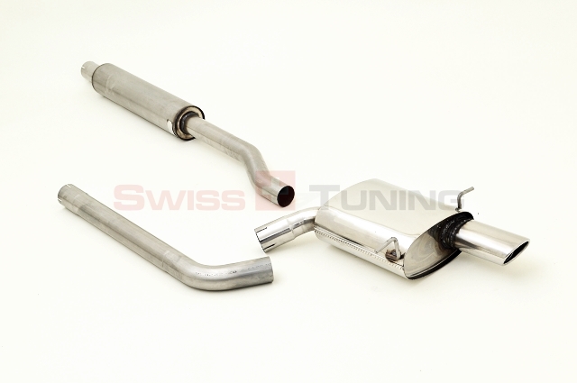 FRIEDRICH Sportauspuff / Anlage 63,5mm Edelstahl für: MINI One, Cooper 1.4 16V,1.6D,1.6i 16V,2.0D - R56  /  55,66,70,72,80,82,88,90 kW |  Endrohr-Typen: alle