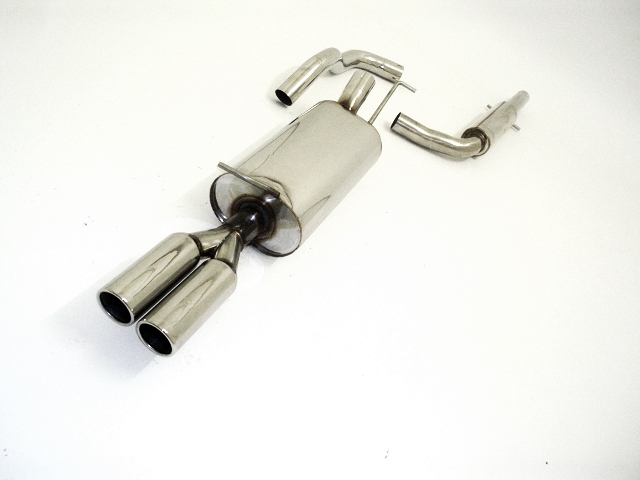 FRIEDRICH Sportauspuff / Anlage 63,5mm Edelstahl für: VW Bora /  1.4, 1.6, 1.8, 1.8T, V5, TDI /  -132kW |  Endrohr-Typen: alle