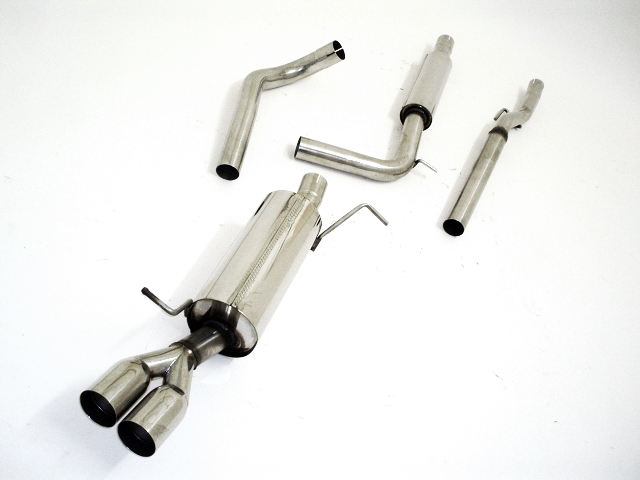 FRIEDRICH Sportauspuff / Anlage 63,5mm Edelstahl für: VW Polo - 6R / GT,GTI 1.4TSI - 103,132 kW |  Endrohr-Typen: alle