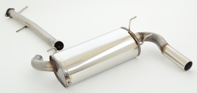 FRIEDRICH Sportauspuff / Anlage 63,5mm Edelstahl für: MAZDA MX-5 - NA / 1.6 16V, 1.9 16V - 68,85,96 KW |  Endrohr-Typen: alle