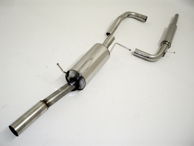 FRIEDRICH Sportauspuff / Anlage 63,5mm Edelstahl für: SKODA Fabia Combi - 5J / 1.2,1.4,1.4TDI,1.6 16V,TDI / 44-105 KW |  Endrohr-Typen: alle