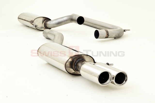 FRIEDRICH Sportauspuff / Anlage 63,5mm Edelstahl für: SKODA Octavia - 1Z / 1.4, 1.6, 1.6 16V, 1.8TFSI, 1.9TDI, 2.0FST, 2.0TDI  / 55-118kW |  Endrohr-Typen: alle