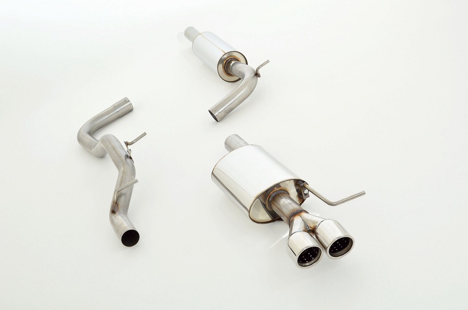 FRIEDRICH Sportauspuff / Anlage 63,5mm Edelstahl für: SKODA Octavia - 5E / 1.2TSI, 1.4TSI  - 63,77,103,110 kW |  Endrohr-Typen: alle