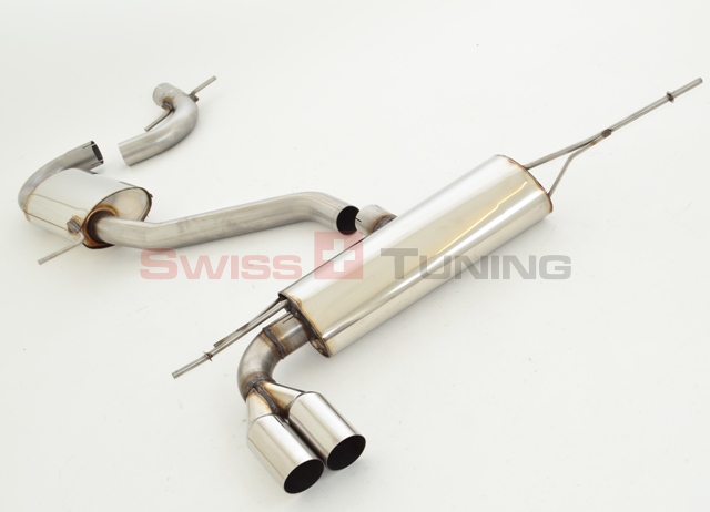 FRIEDRICH Sportauspuff / Anlage 63,5mm Edelstahl für: SEAT Altea  1.6, 1.9TDI, 2.0 FSI, 2.0TDI  / 75,77,110,103 kW |  Endrohr-Typen: alle