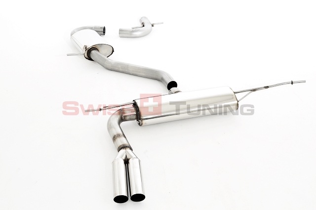 FRIEDRICH Sportauspuff / Anlage 63,5mm Edelstahl für: SEAT Toledo - 5P / 1.4,1.6,1.6 FSI,1.9TDi,2.0 FSI,2.0TFSI,2.0TDI  / 63-147kW |  Endrohr-Typen: alle