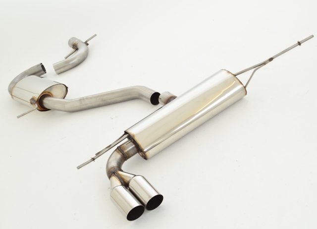 FRIEDRICH Sportauspuff / Anlage 63,5mm Edelstahl für: SEAT Leon - 1P / 1.2TSI,1.4,1.6,1.6TDI,1.9TDi,2.0 FSI,2.0TDI  / 63-110 kW |  Endrohr-Typen: alle