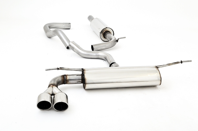 FRIEDRICH Sportauspuff / Anlage 63,5mm Edelstahl für: SEAT Leon - 5F / 1.0TSI, 1.2TSI, 1.4TSI / 63-110 kW |  Endrohr-Typen: alle