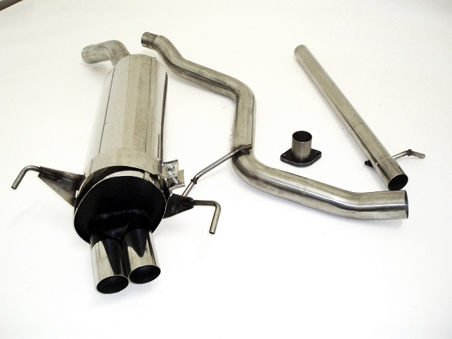 FRIEDRICH Sportauspuff / Anlage 63,5mm Edelstahl für: ALFA ROMEO 156  1.6TS, 1.8TS, 1.9JTD, 2.0TS, 2.4JTD, 2.5 V6 /  88-141 kW |  Endrohr-Typen: alle