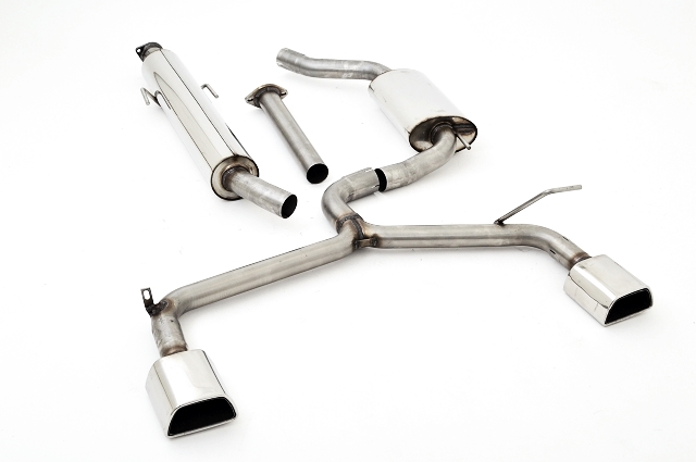 FRIEDRICH Sport-Auspuff / Duplex-Anlage 63,5mm Edelstahl für: HYUNDAI i30 - FD,FDH / 1.4, 1.6, 2.0, 1.6CRDI, 2.0CRDI  / 66-105 KW| Endrohr-Typen: alle