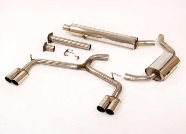 FRIEDRICH Sport-Auspuff / Duplex-Anlage 63,5mm Edelstahl für: HYUNDAI i30 CW - FD,FDH / 1.4, 1.6, 2.0, 1.6CRDI, 2.0CRDI  / 66-105 KW | Endrohr-Typen: alle