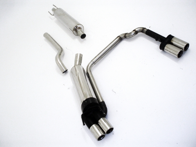 FRIEDRICH Sport-Auspuff / Duplex-Anlage 63,5mm Edelstahl für: OPEL Corsa B 1.0 12V,1.2i,1.4i,1.4Si,1.4 16V,1.5D,1.5TD,1.6 GSi,1.6 16V,1.7D  / 33-80kW | Endrohr-Typen: alle