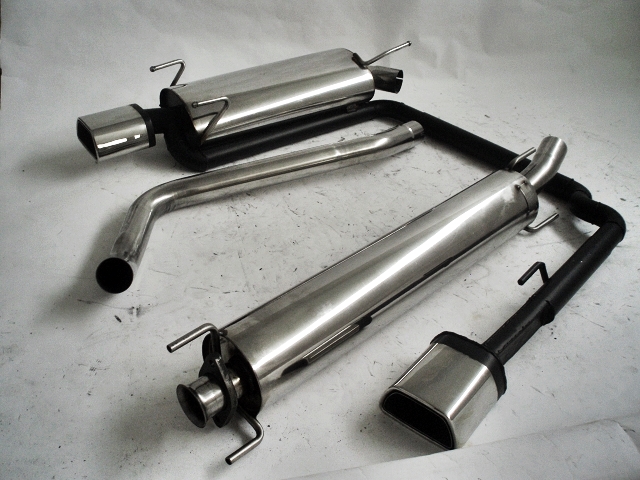 FRIEDRICH Sport-Auspuff / Duplex-Anlage 63,5mm Edelstahl für: OPEL Vectra B ohne AHK 1.6,1.6 16V,1.8 16V,2.0 16V,2.2 16V,1.7TD,2.0DI 16V,2.2DTi 16V,2.5 V6,i500 / 55-143kW bitte Baujahr angeben | Endrohr-Typen: alle