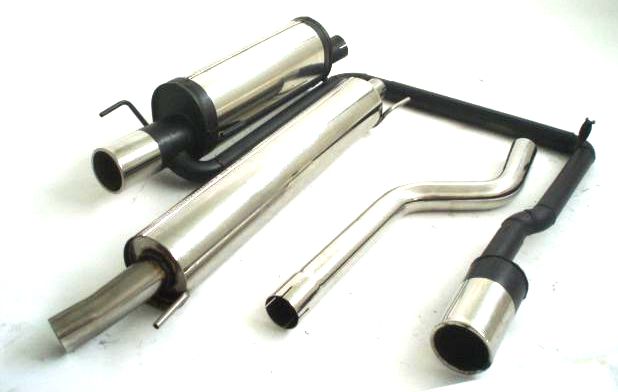 FRIEDRICH Sport-Auspuff / Duplex-Anlage 63,5mm Edelstahl für: OPEL Astra G Caravan / 1.6 - 2.2 16V,2.2DTI / 55-108kW | Endrohr-Typen: alle