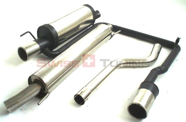 FRIEDRICH Sport-Auspuff / Duplex-Anlage 63,5mm Edelstahl für: OPEL Astra G Stufenheck 1.2 16V,1.4 16V,1.6,1.6 16V,1.7DTI 16V,1.8 16V,2.0 16V,2.0DTI 16V,2.0DI 16V,2.2 16V,2.2 16V DTI,OPC 118kW | Endrohr-Typen: alle