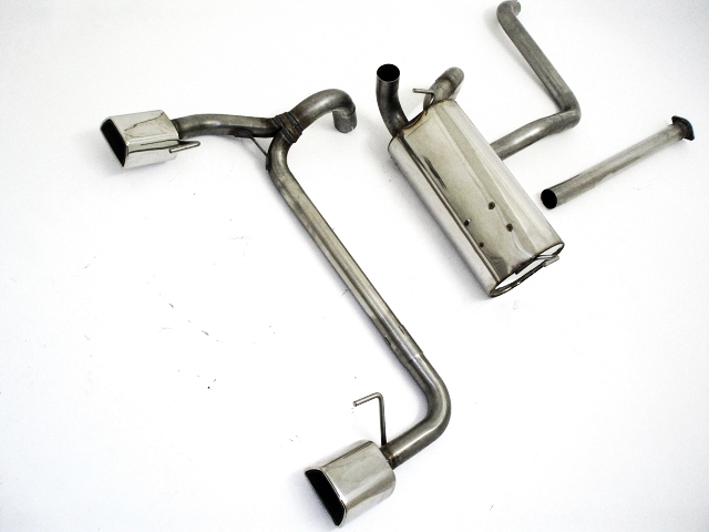 FRIEDRICH Sport-Auspuff / Duplex-Anlage 63,5mm Edelstahl für: OPEL Astra J / 1.4T, 1.6T /  88,103,132kW | Endrohr-Typen: alle