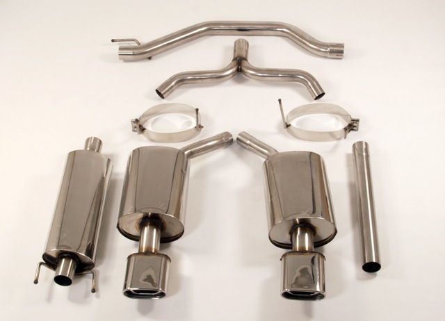FRIEDRICH Sport-Auspuff / Duplex-Anlage 63,5mm Edelstahl für: OPEL Vectra C Caravan, inkl. Facelift / 1.6Tp,1.8,1.9CDTI,2.0DTi,2.0 Turbo,2.2DTi,2.2,2.2 Direct,2.8 V6 Turbo,3.0 V6 CDTI,3.2 V6 / 74-169kW | Endrohr-Typen: alle