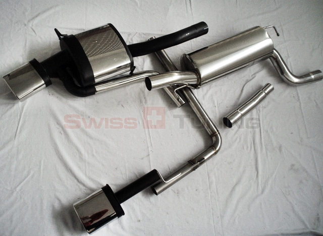 FRIEDRICH Sport-Auspuff / Duplex-Anlage 63,5mm Edelstahl für: FORD Focus Turnier 1.8 16V,1.8TD,1.8TDCi,2.0 16V / 55-96kW | Endrohr-Typen: alle