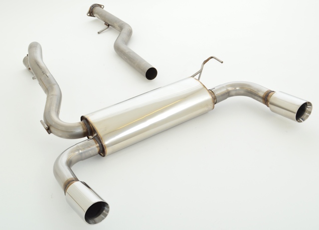 FRIEDRICH Sport-Auspuff / Duplex-Anlage 63,5mm Edelstahl für: FORD Kuga 4x4 / 2.0TDCI - 103,101,120,132 kW  Endrohr-Typen: alle