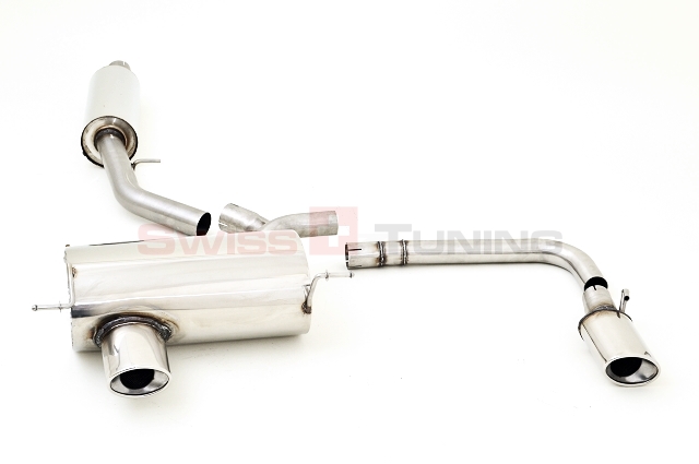 FRIEDRICH Sport-Auspuff / Duplex-Anlage 63,5mm Edelstahl für: BMW E81,E87 / 116i, 118i, 120i  / 85-125 kW | Endrohr-Typen: alle