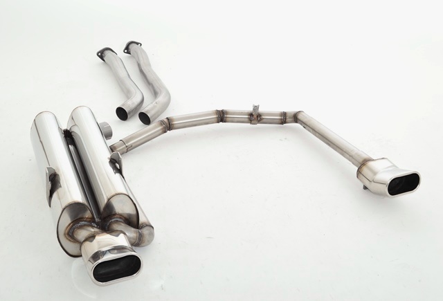 FRIEDRICH Sport-Auspuff / Duplex-ESD ab MSD/Kat. 63,5mm Edelstahl für: BMW E36 / 325i,328i / 141,142kW | Endrohr-Typen: alle