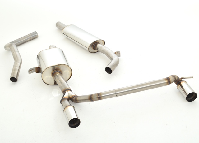 FRIEDRICH Sport-Auspuff / Duplex-Anlage 63,5mm Edelstahl für: RENAULT Mégane GrandTour - Z / 1.2TCe, 1.4TCe, 2.0TCe, GT220 - 85,97,96,132,140,162 kW | Endrohr-Typen: alle / Hinweis: Endrohre unter oder in dem Diffusor (mit ausschneiden) erhältlich