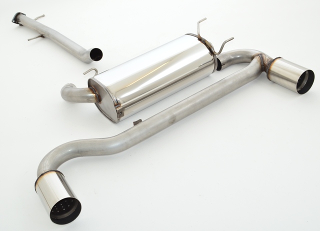 FRIEDRICH Sport-Auspuff / Duplex-Anlage 63,5mm Edelstahl für: MAZDA MX-5 - NA / 1.6 16V, 1.9 16V - 68,85,96 KW |  Endrohr-Typen: alle
