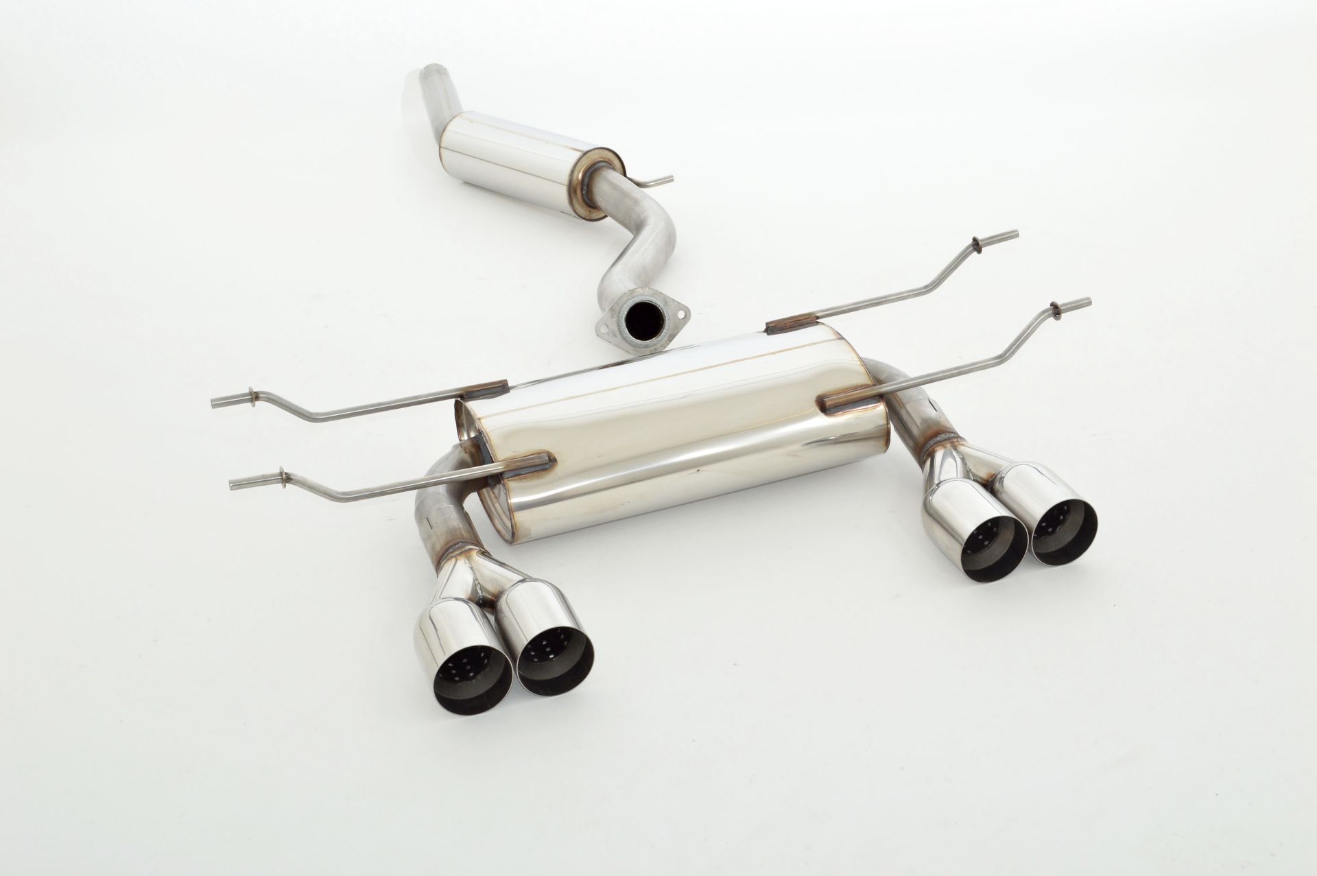 FRIEDRICH Sport-Auspuff / Duplex-Anlage 63,5mm Edelstahl für: MAZDA MX-5 - ND, G130,G160,G184 / 1.5,2.0 - 96,118,135 kW | Endrohr-Typen: alle