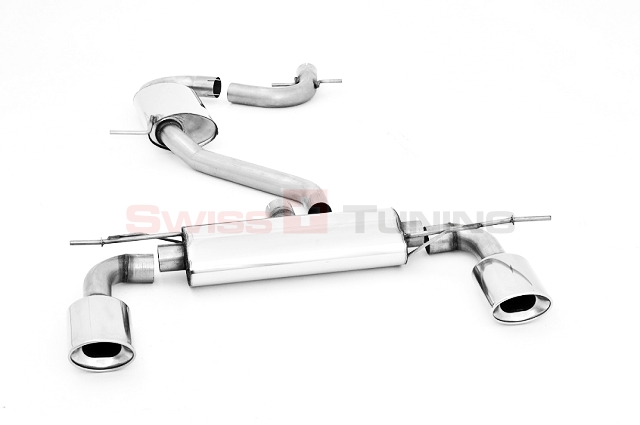 FRIEDRICH Sport-Auspuff / Duplex-Anlage 63,5mm Edelstahl für: SEAT Leon Cupra,FR - 1P / 2.0TSI,2.0TDI  / 147,155,177,125 kW | Endrohr-Typen: alle