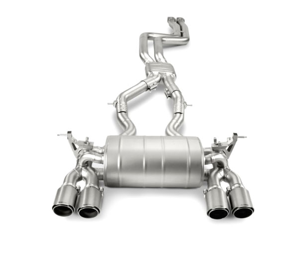AKRAPOVIC Sport-Auspuff / Anlage 'Evolution' Titan ab Kat. für: BMW M3 - F80 / Endrohre Titan 4x 100 mm rund