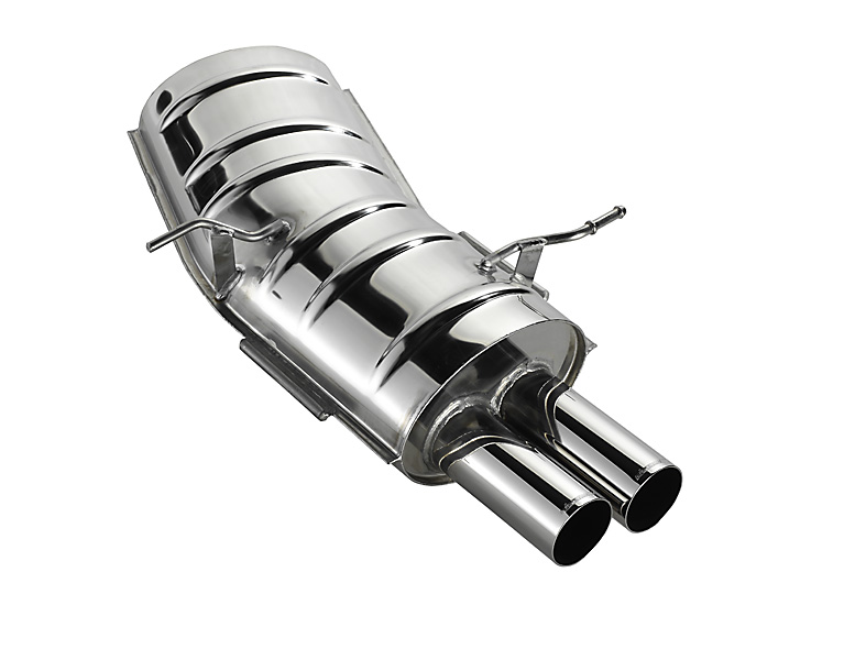 EISENMANN Sportauspuff / ESD für: BMW 320i,325i,325ix,330i,330ix - E46 / 125,141,170 kW | Endrohre: 2x 70mm rund
