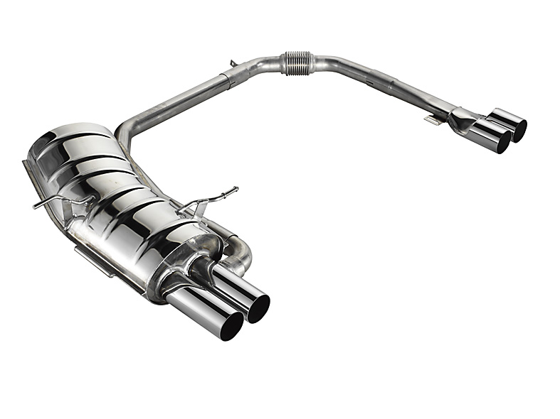 EISENMANN Sportauspuff / Duplex-ESD für: BMW 320i,325i,325ix,330i,330ix / 125,141,170 kW | Endrohre: 4x 70mm rund / Hinweis: Änderung der Heckschürze nötig