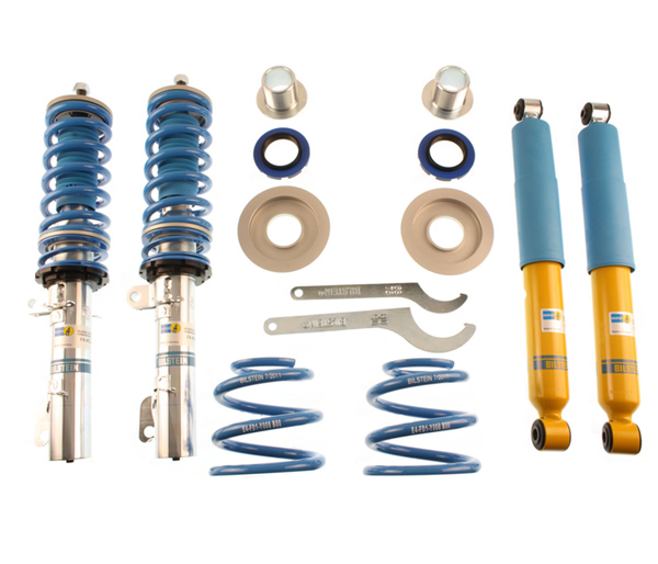BILSTEIN Gewinde-Fahrwerk B14 PSS für:  SEAT Leon 4 / 1.8T - V6  /  Tiefer mm VA/HA max.: 45/40 mm / ohne Härteverstellung / Hinweis: Stabi-Befestigung am VA Federbein