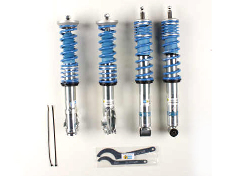 BILSTEIN Gewinde-Fahrwerk B14 PSS für:  SEAT Ibiza + Cordoba 1.4i - 1.9TDI, inkl. Cupra 1.8T / 6K, 10.99-  /  Tiefer mm VA/HA max.: 30-50/25-45 mm / ohne Härteverstellung