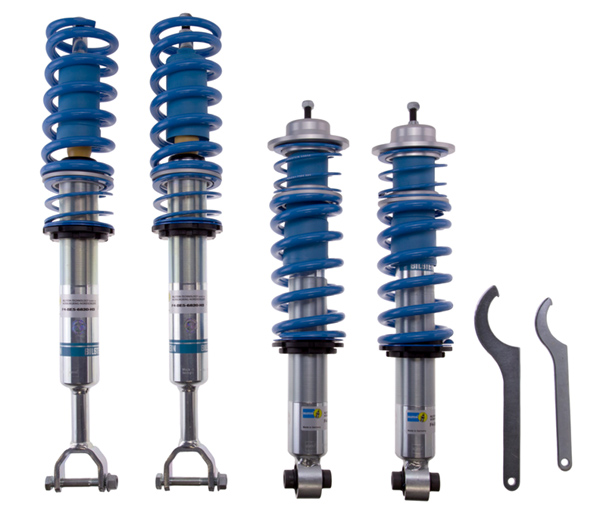 BILSTEIN Gewinde-Fahrwerk B14 PSS für:  AUDI S6 + A6 Quattro  / 4B /  Tiefer mm VA/HA max.: 25-45/20-40 mm / ohne Härteverstellung / Hinweis: bei Audi-Sportfahrwerk entsprechend weniger tief.