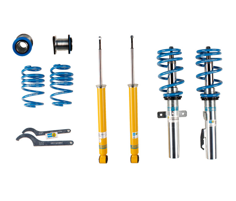 BILSTEIN Gewinde-Fahrwerk B14 PSS für:  RENAULT Clio RS200 EDC - X98 / 1.6T - 147 kW /  Tiefer mm VA/HA max.: 20-40/20-40 mm / ohne Härteverstellung