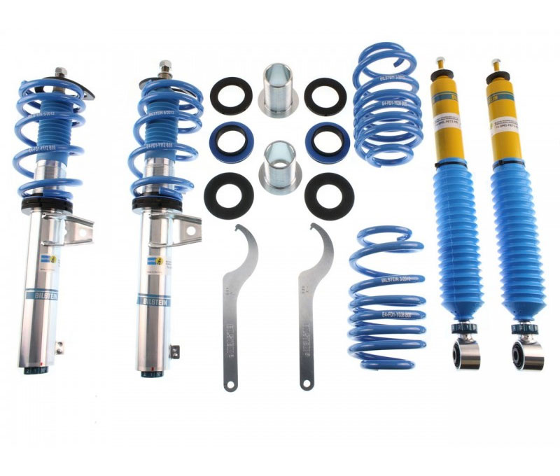 BILSTEIN Gewinde-Fahrwerk B16 PSS10 für:  FORD Mustang 2.3T, V8 - LAE, Coupé,Cabrio / -1075 kg VA-Last /  Tiefer mm VA/HA max.: 25-45/20-40 mm / mit Härteverstellung