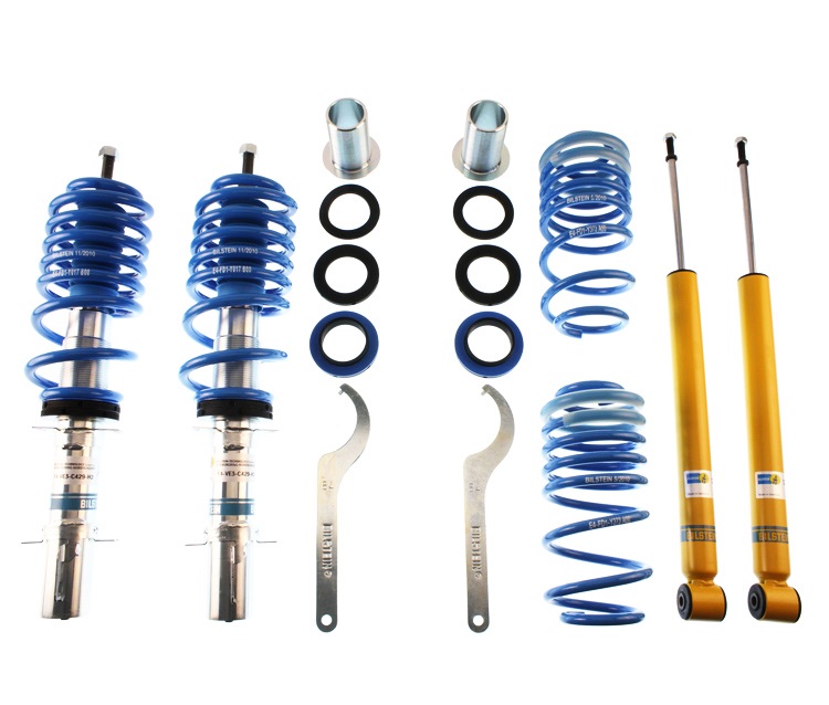 BILSTEIN Gewinde-Fahrwerk B14 PSS für:  AUDI A3  / 8L, -1060kg VA-Last / 96-03 /  Tiefer mm VA/HA max.: 20-45/20-40 mm / ohne Härteverstellung