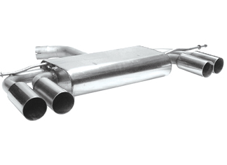 BASTUCK Sportauspuff / Duplex-ESD für: AUDI A3 - 8P / 1.6i, 2.0i, TDI  / 3-Türer | Endrohre: 4x 76 rund
