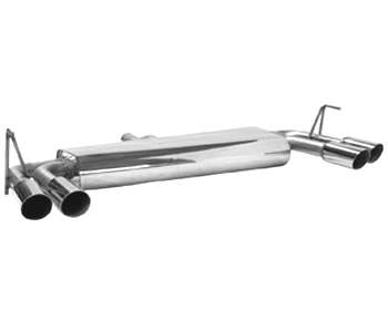 BASTUCK Sportauspuff / Duplex-ESD für: OPEL Signum | Endrohre: 2x 76 rund Li + Re