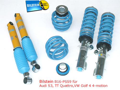 BILSTEIN Gewinde-Fahrwerk B14 PSS für:  OPEL Astra H  / Lim.,GTC /  Tiefer mm VA/HA max.: 30-55/30-45 mm / ohne Härteverstellung