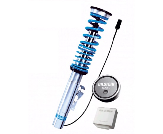 BILSTEIN Gewinde-Fahrwerk B16-Ridecontrol für:  AUDI RS3 - 8V /  max. VA-Last : 1065 kg  / Tiefer mm VA/HA max.: 15-30 / 15-30 mm / mit 10-facher Härteverstellung - elektronisch am Armaturenbrett einstellbar