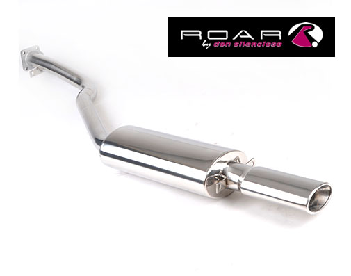 ROAR Sportauspuff Edelstahl / Anlage ab Kat. für: PORSCHE 944 Turbo / 1989 / 2.5 - 162 kW | Standard Endrohr-Typ: Sport Line 85 oder 104 - rund, scharf / viele weitere Endrohre gegen Aufpreis erhältlich