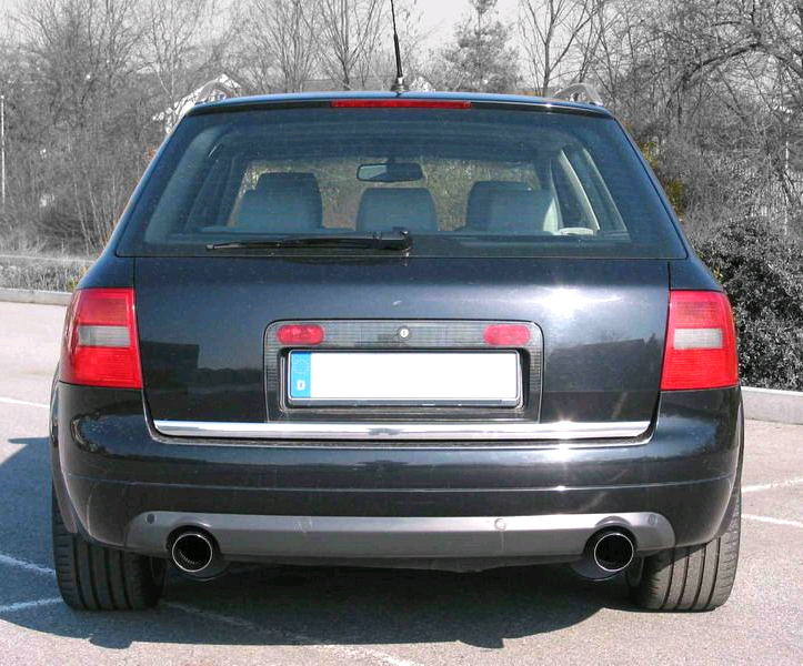 EISENMANN Sportauspuff / Duplex-ESD für: AUDI S6 - 4B / 4.2 - 250 kW | Endrohre: 2x 90mm rund, schräg (nur für Motor-Typ ANK zugelassen)