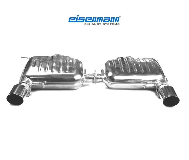 EISENMANN Sportauspuff / Duplex-ESD für: BMW 335d - E92,E93 / 210 kW | Endrohre: 2x 90mm rund, schräg