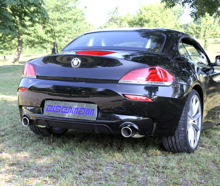 EISENMANN Sportauspuff / Duplex-Anlage ab Kat. für: BMW Z4 sDrive 35i, 35is / E89 - 225,250 kW | Endrohre: 2x 90mm rund