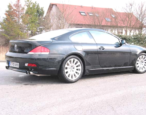 EISENMANN Sportauspuff / Duplex-ESD für: BMW 645 Ci - E63,E64 / 245 kW | Endrohre: 4x 76mm rund