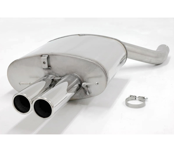 FRIEDRICH Sportauspuff / ESD Edelstahl für: BMW E60,E61 / 520d, 525d, 530d, 535d / 110-210 kW |  Endrohr-Typen: alle / auch für M-Paket lieferbar