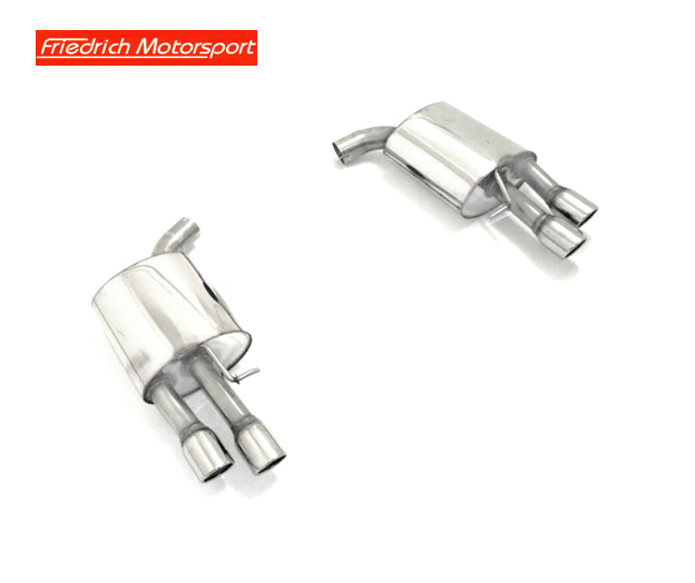 FRIEDRICH Sportauspuff / Duplex-ESD Edelstahl für: AUDI A4, A4 Quattro - B8, Lim.,Avant / 3.0TFSI, 3.2FSI - 200,195 kW | Endrohr-Typen: alle / auch für S-Line + S4-Heckschürze erhältlich, bitte bei Best. angeben